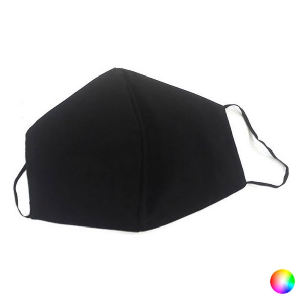 Hygienic Reusable Fabric Mask Contact Blue