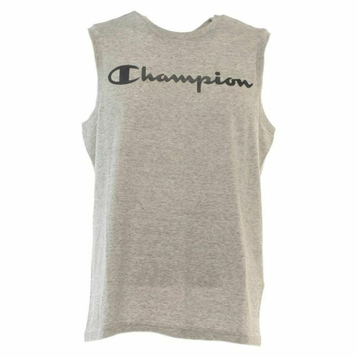 Men's Sleeveless T-shirt Champion Crewneck Grey S