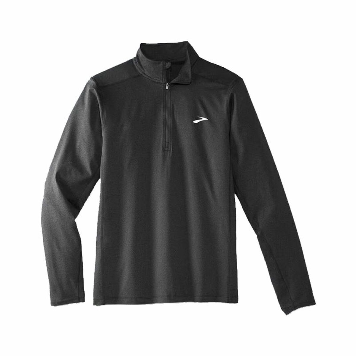 Men’s Long Sleeve T-Shirt Brooks Dash 1/2 Zip 2.0 Black L