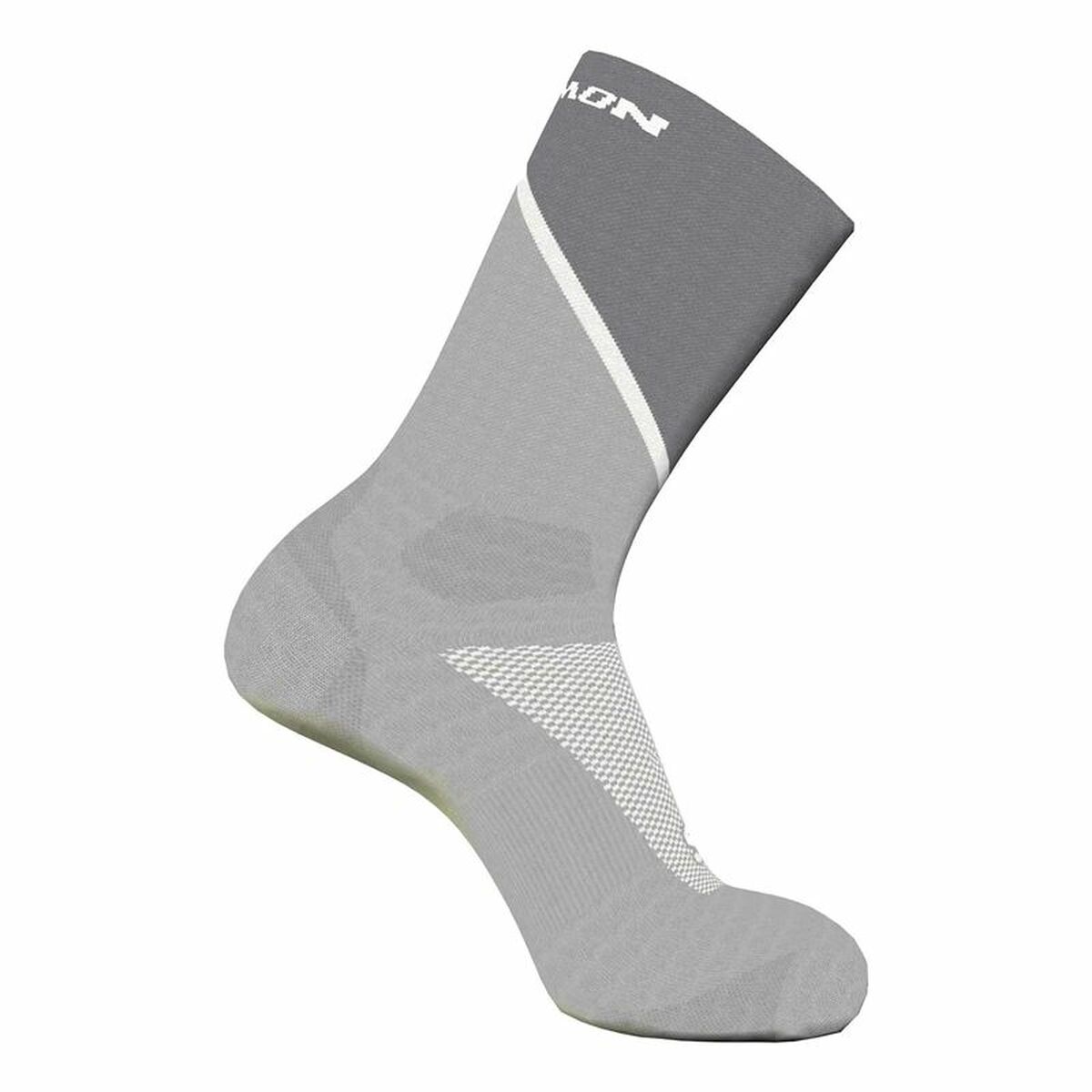 Sports Socks Salomon Pulse Crew Grey 45-47